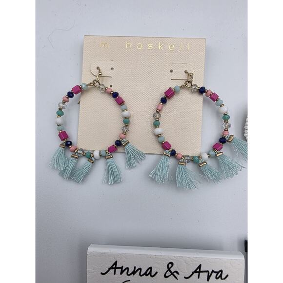 Hearts Fashion Jewelry Lot Earrings 90's Funky - Picture 4 of 6